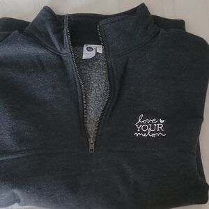 Love Your Melon 3/4 Zip Sweatshirt